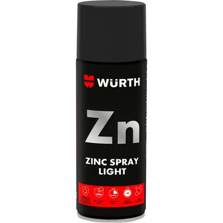 Wurth Sinkkispray vaalea 400ml - Muut huolto- ja korjauskemikaalit - 4099618563515 - 1