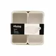 4Living Kori Candy huopa 4 kpl beige - Pienkalusteet - 6410416494265 - 2