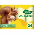 Wc-paperi Serla keltainen 24rll 3-kertainen 153 arkkia - WC-paperit - 6414300171485 - 1