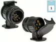 Adapteri 13NAP.-7NAP. - Peräkärryn pistokkeet ja rasiat - 4023085329565 - 1