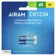 Airam litiumparisto CR123A 3V - Erikoisparistot - 6435200138255 - 1