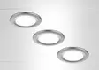Alasvalo Airam Auri 3kpl 3W 3000K 110D hopea - Kattovalaisimet - 6435200252685 - 5