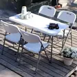 Camping Pöytä 122cm - Kalusteet- ja retkituolit - 6438168084435 - 3