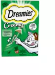 Dreamies Creamy Kissanminttu 4x10g - Kissan herkut - 4008429170645 - 1