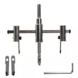 Finbullet Levyleikkuri 30-120 mm säädettävä malli - Reikäsahat - 6430017701425 - 1