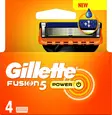 GILLETTE FUSION POWER TERÄT 4KPL - Hiustenhoito ja hiuskoristeet - 7702018852475 - 1