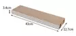 Kissan raapimisalusta pahvia 43x12,7x3,4 - Kissan tarvikkeet - 6438159999175 - 1