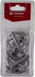 Kramp rengassokka 8mm x 45mm 6kplL - Vinssit ja taljat - 8719493204575 - 1