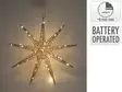 Lumihiutale valo 50x52cm kulta - Jouluvalot - 8721037212205 - 1