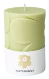 Marimekko Unikko Pöytäkynttilä vaaleanvihreä 10cm - Pöytäkynttilät - 6411635009995 - 2