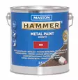 MASTON METALLIMAALI PUNAINEN 2,5L - Maalit - 6412490012205 - 2