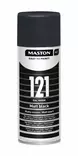 Maston Spraymaali 100- Matta musta 121 400ml - Spraymaalit - 6412491001215 - 3