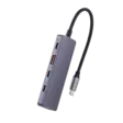 Mobia adapteri USB-C -> 3 x USB-C + 2 x USB-A - Puhelintarvikkeet ja laturit - 6430076525055 - 1