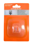 Muovinen kirkas koukku 60x60 mm 1kpl - Koukut ja naulakot - 6438159365055 - 1