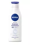 Nivea vartaloemulsio 250ml Express Hydration normaalille ja kuivalle iholle - Vartalo- ja kuorintavoiteet - 4005808246465 - 1