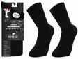Nordsox diabetes merinovillasukka musta 44-46 - Miesten sukat - 6438159061995 - 1