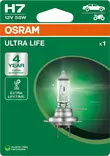 Osram Ultra Life Polttimo H7 12V 55W - Halogen ajovalot ja polttimot - 4062172395205 - 1