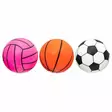 Pallo 7,5 cm 3 kpl - Kesäurheilu - 6410413167605 - 1