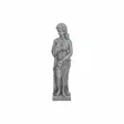 Puutarhapatsas Lady 82 cm harmaa - Pihakoristeet - 6410416534275 - 1