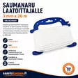 Saumausnaru 3mm X 20m - Sisustuslistat ja kynnykset - 6438159022255 - 1