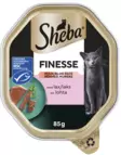 Sheba Finesse Soft Pate lohi 85g - Kissan märkäruoat - 4008429145995 - 1