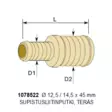 Supistusletkuliitin 12,5/14,5MM - Letkutuotteet - 6438206785225 - 2