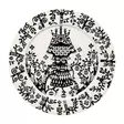TAIKA LAUTANEN 27CM MUSTA - Lautaset ja kulhot - 7320060188825 - 1