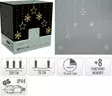 Valoverho led 200x200cm lämminvalk. - Jouluvalot - 8721037582605 - 1