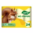 Wc-paperi Serla keltainen 24rll 3-kertainen 153 arkkia - WC-paperit - 6414300171485 - 2