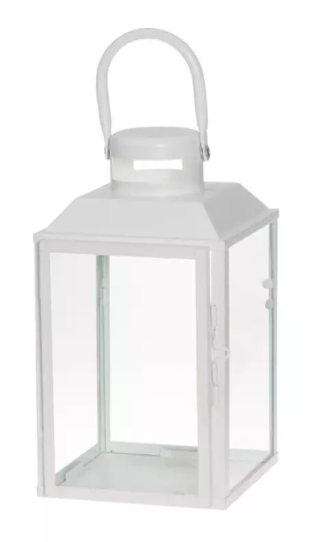 4Living Lyhty Aamu valkoinen 23,5cm - Ulko- ja sisälyhdyt - 6410413202955 - 1