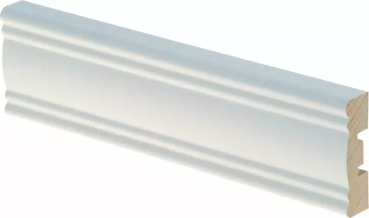 Aura peitelista 12x42x2750mm valkoinen - Peitelistat - 6418689015705 - 1