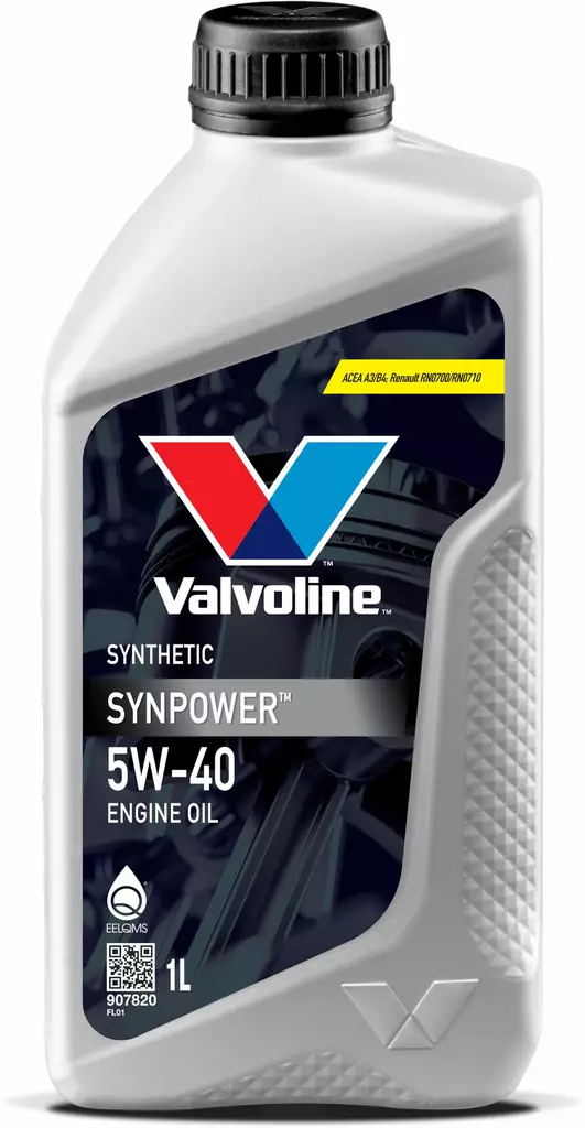 Valvoline SynPower 5W-40 moottoriöljy 1L - Moottoriöljyt - 8710941013725 - 1
