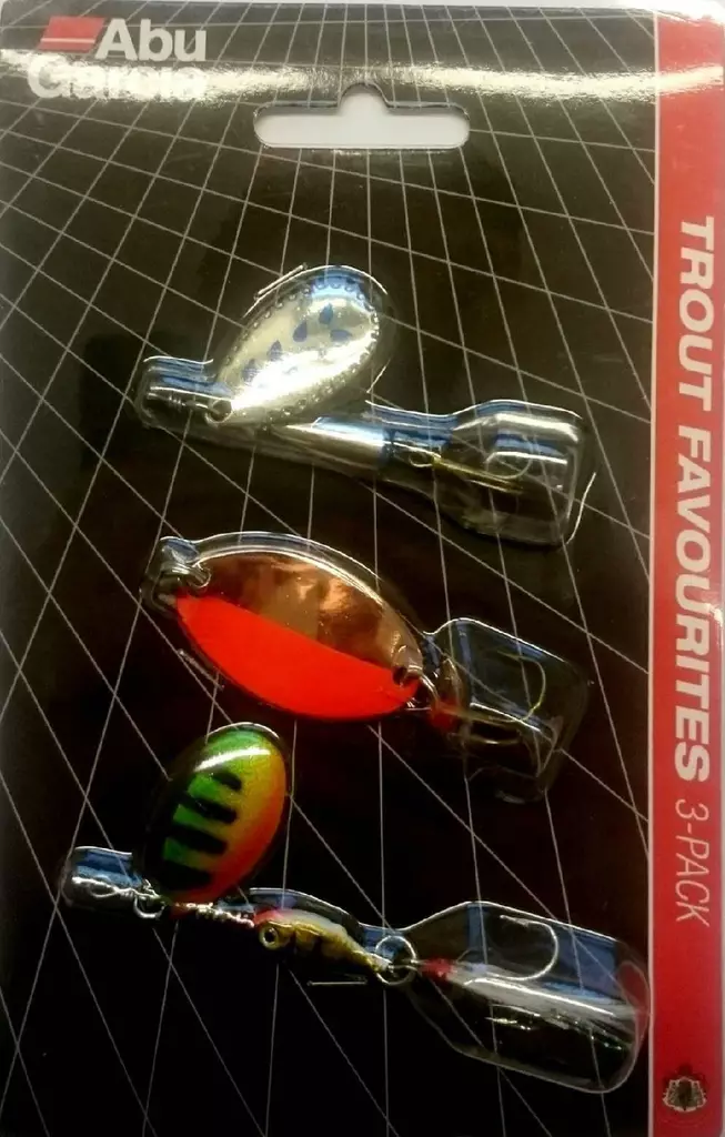 Abu Garcia taimen viehesarja 3kpl - Viehelajitelmat - 036282843455 - 1