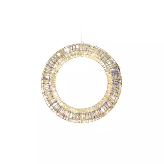 Airam Shinea kranssi ajastimella 50cm - Jouluvalot - 6435200313805 - 1