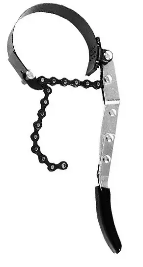 Ampro Öljynsuodatinavain ketjulla 114mm - Huoltotyökalut - 795609704175 - 1