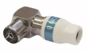 Antennipistoke kulma naaras - Antennijohdot ja kaapelit, antennit - 6438140980625 - 1