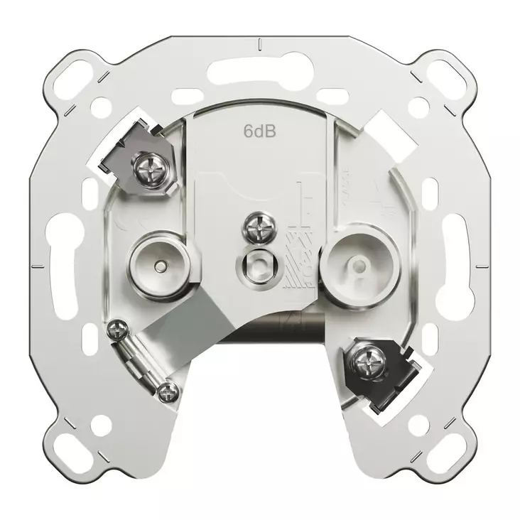 Antennirasia Exxact S6 läpimenenevä - Pistorasiat - 3606481063045 - 1