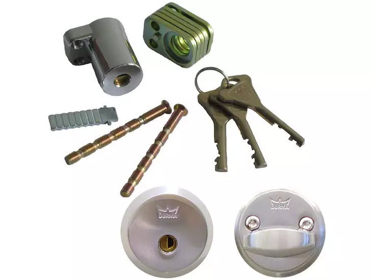 Avainpesä Dorma 2021 satiini 1kpl - Lukot,lukitus ja nivelsalvat - 6414675151815 - 1