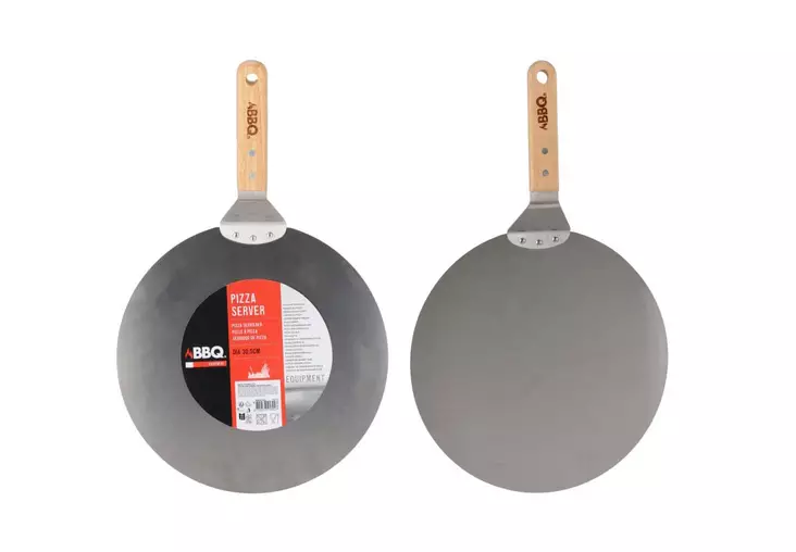 BBQ Pizzalapio pyöreä - Grillaus- ja savustustarvikkeet - 8721037345095 - 1