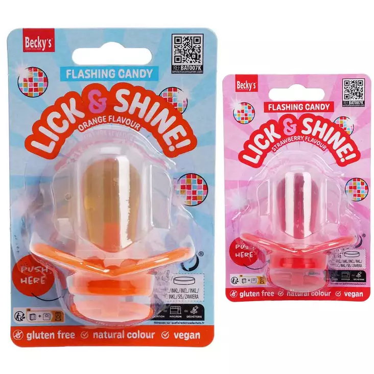 Becky's Lick & Shine Tuttitikkari, lajitelma - Karkit - 8713305818035 - 1