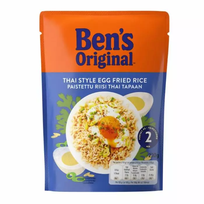 BEN´S ORIGINAL THAI STYLE RIISI 220G - Pastat, riisit ja jauhot - 5010034014985 - 1