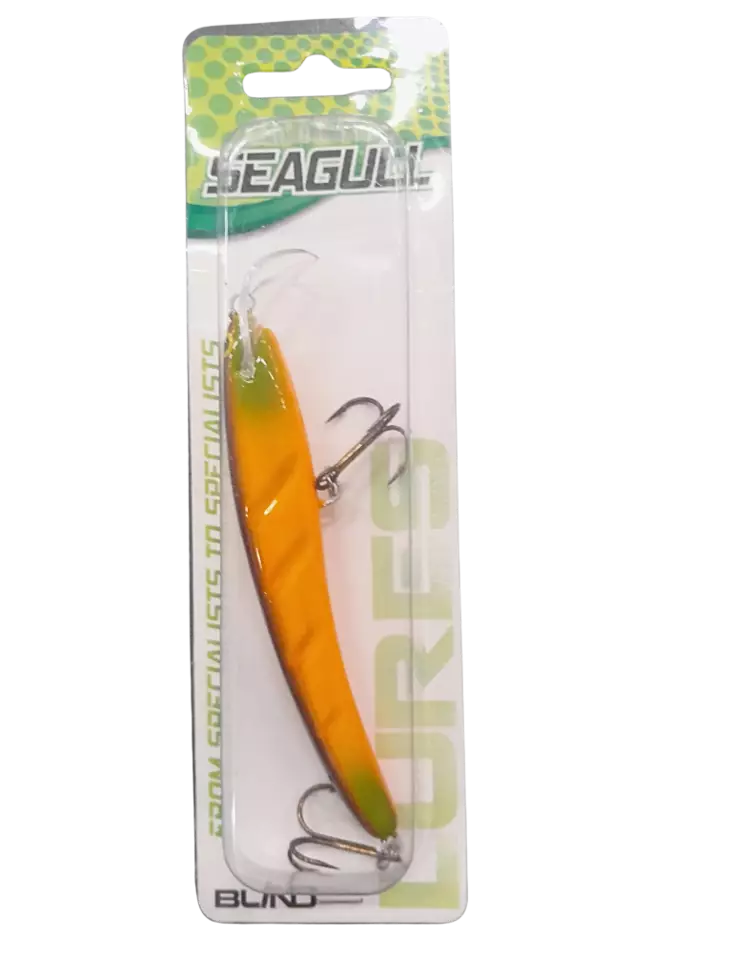 Blind Seagull vaappu 11cm Greenorange - Vaaput - 6438212013565 - 1