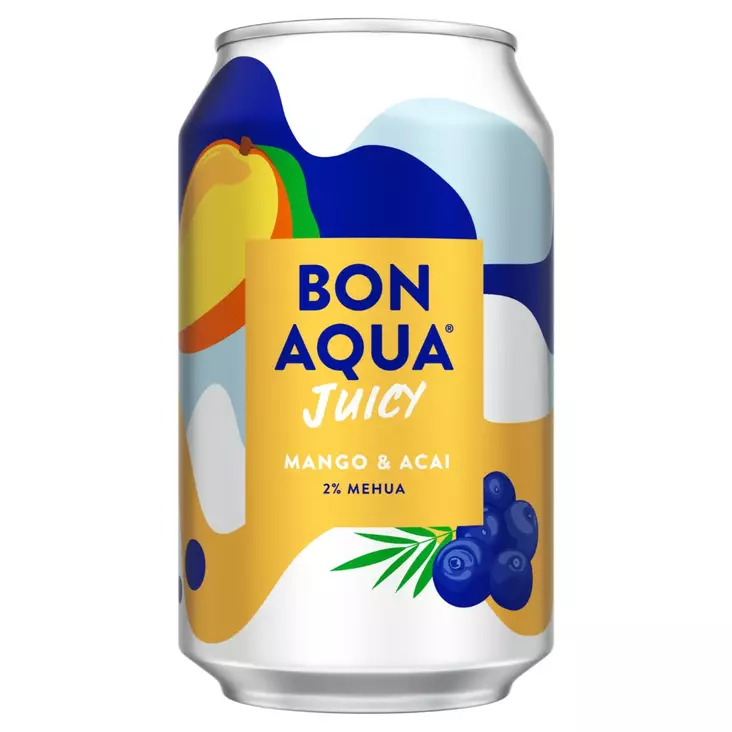 Bon Aqua juicy 0,33l - Lähdevedet ja kivennäisvedet - 6415600584845 - 1