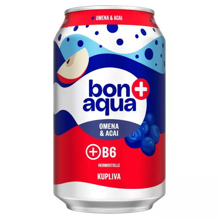 Bon Aqua omena&acai 0,33l - Juomien valmistus ja makuaineet - 6415600587525 - 1