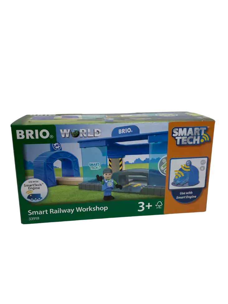 Brio smart tech-korjaamo - Leikkihahmot ja -setit - 7312350339185 - 1