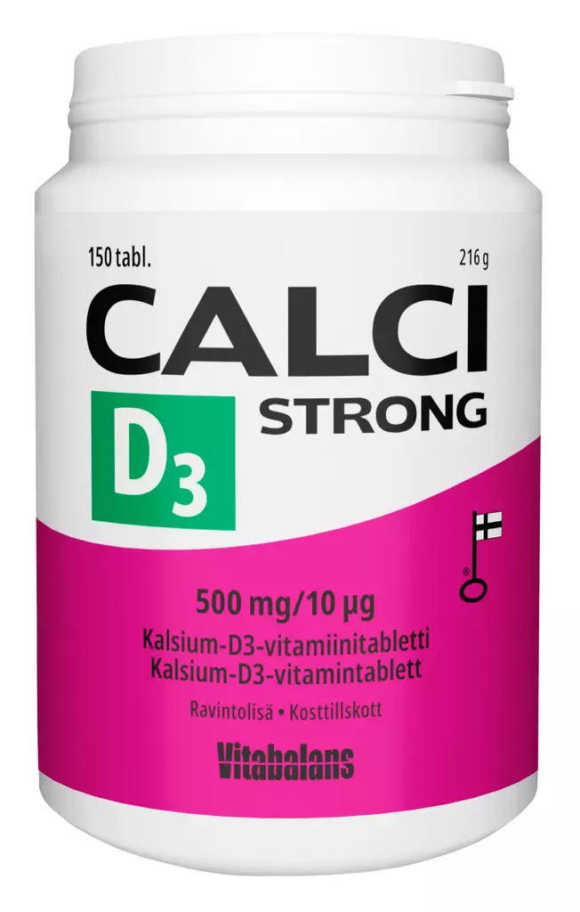 Calci strong D3 150tablettia - Vitamiinit ja mineraalit - 6410530033975 - 1