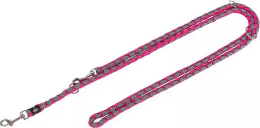 CAVO SÄÄDETTÄVÄ HIHNA S-M 2M 12MM FUXIA/ - Koiran tarvikkeet - 4053032023345 - 1
