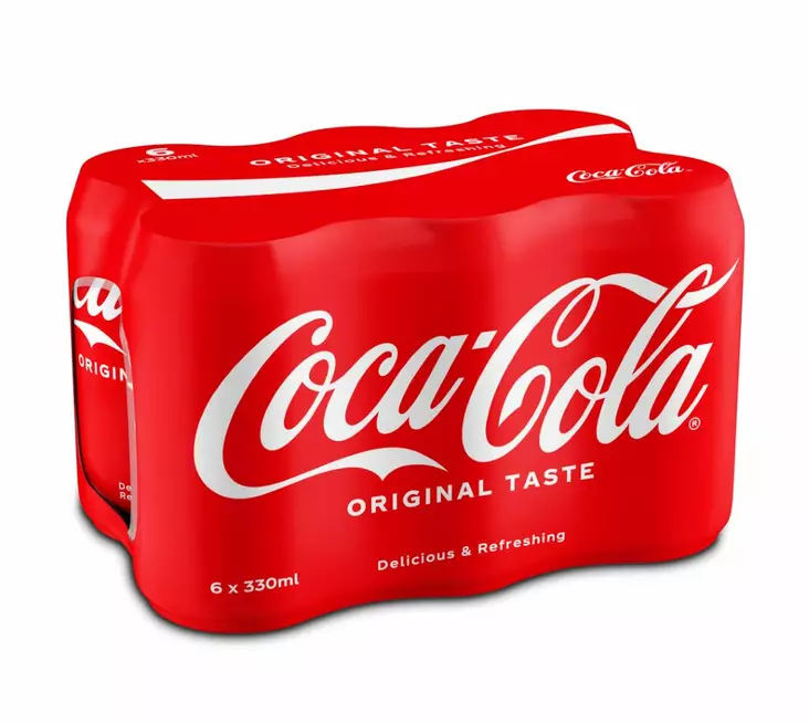 Coca-Cola virvoitusjuoma 0,33l 6-pack - Virvoitusjuomat ja mixerit - 5449000000965 - 1