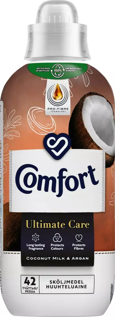 Comfort Coconut&Milk huuhteluaine 762ml - Pyykinpesu- ja huuhteluaineet - 8720181249365 - 1