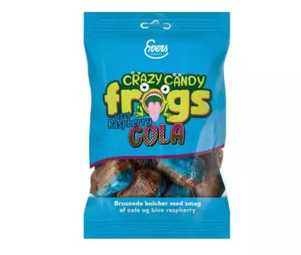 Crazy candy frogs cola 70g - Karkit - 5701049255905 - 1